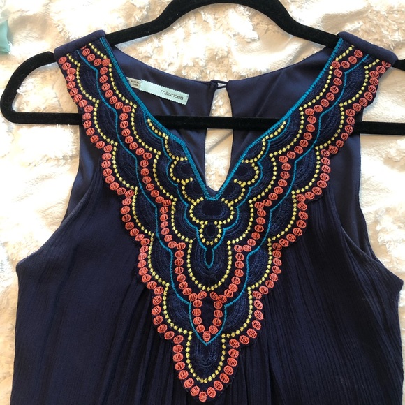 Navy blue Maurice’s summer dress - Picture 2 of 4